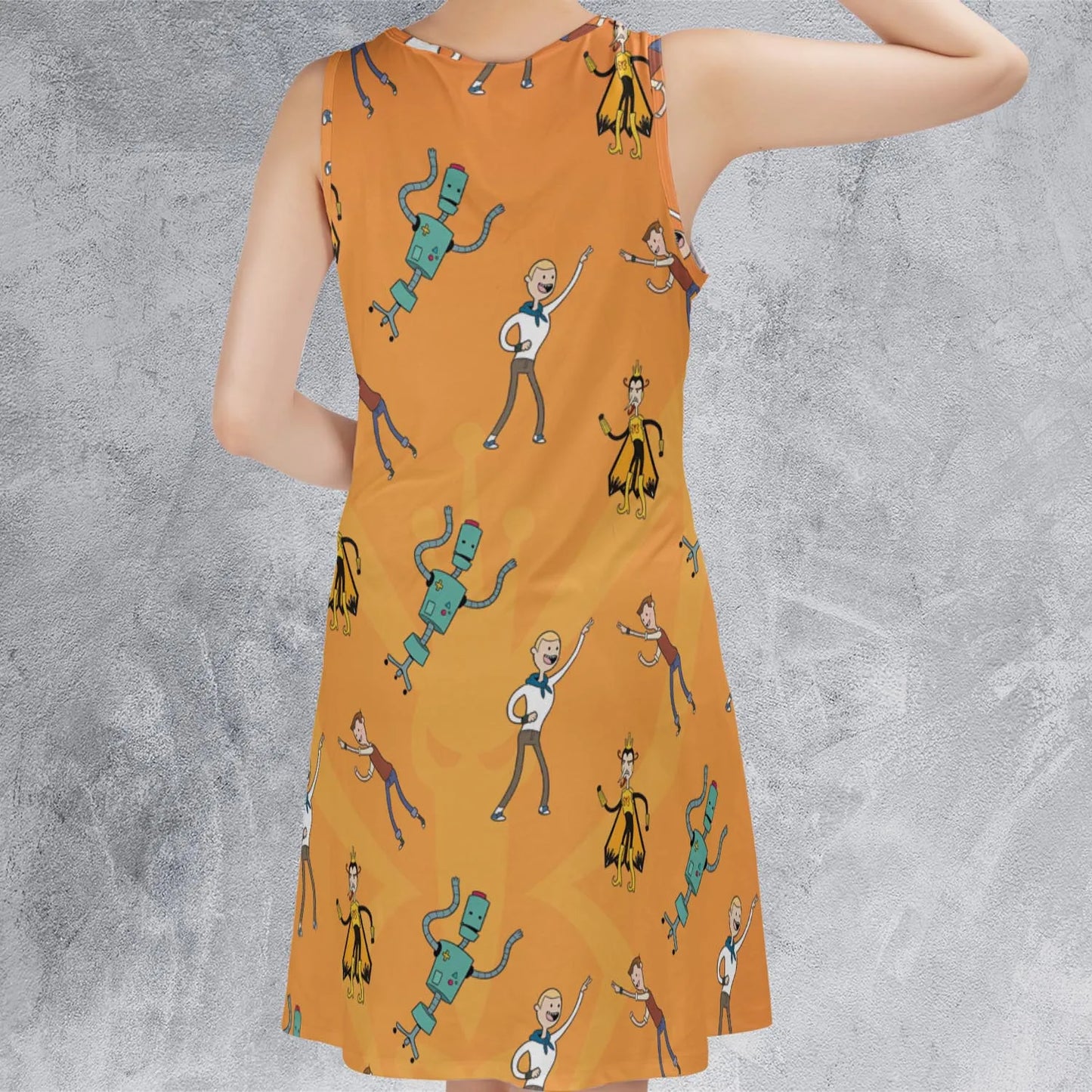 Sleeveless Dress - HN9MGZCS
