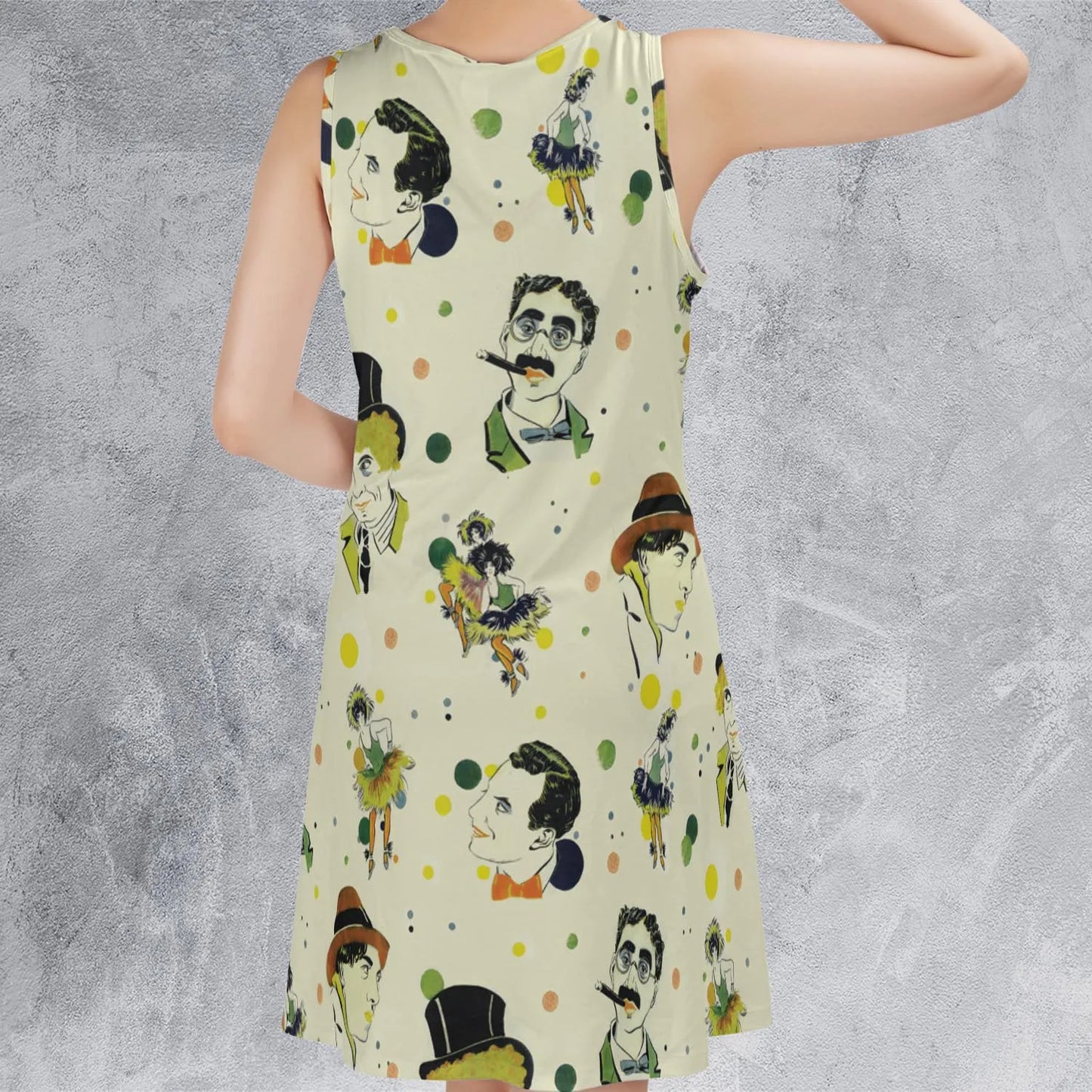 Sleeveless Dress - LHZMHFYZ