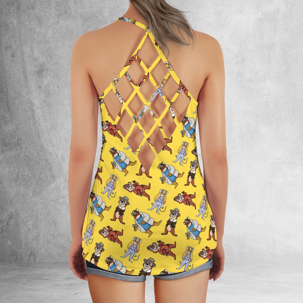 Criss Cross Tank Top - HY62X8KN - - 3