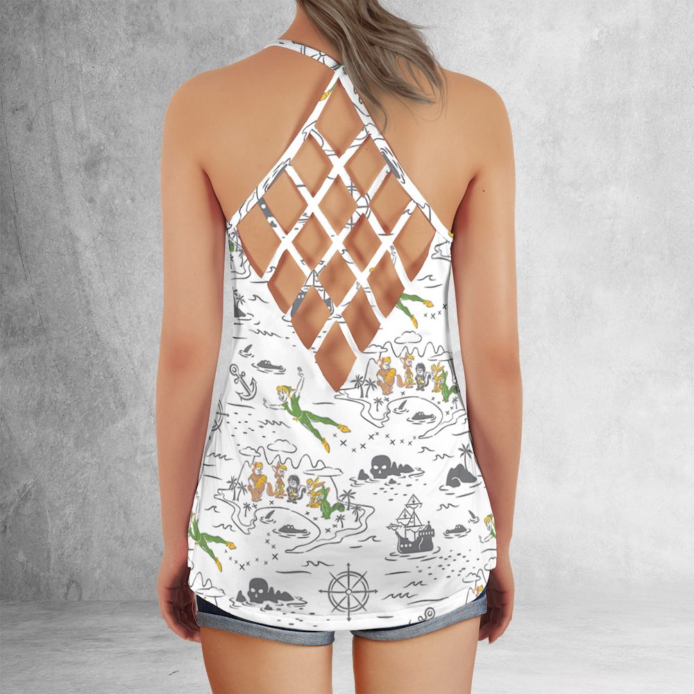 Criss Cross Tank Top - QZ5M1V5S - - 3