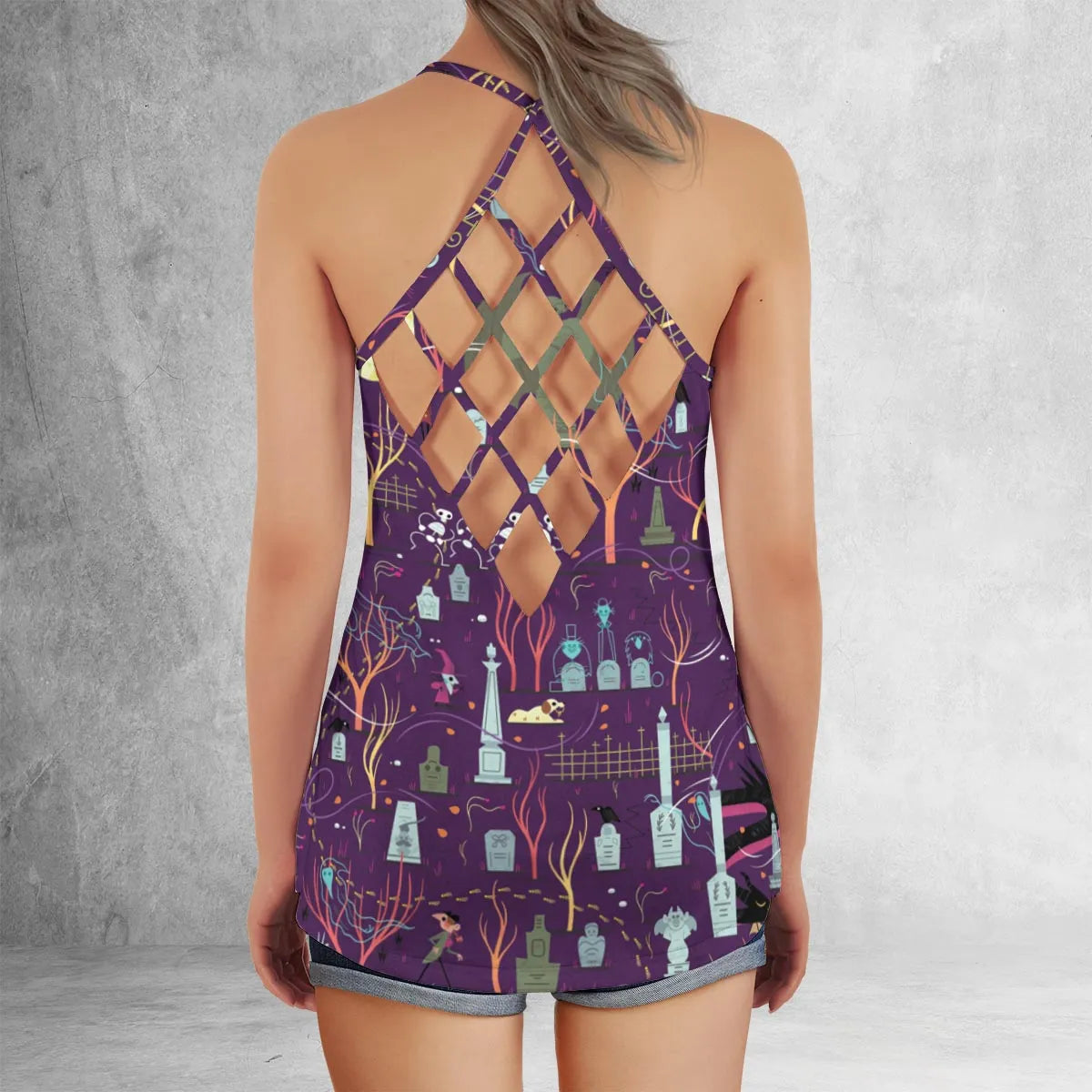 Criss Cross Tank Top - WWGBMPHH