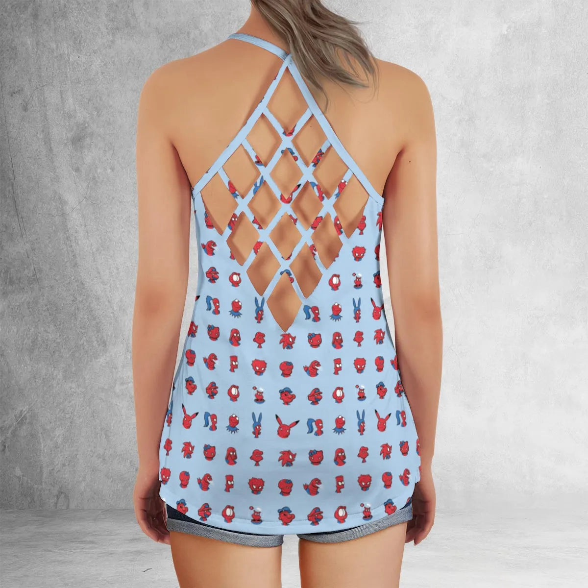 Criss Cross Tank Top - H7TPQFDA