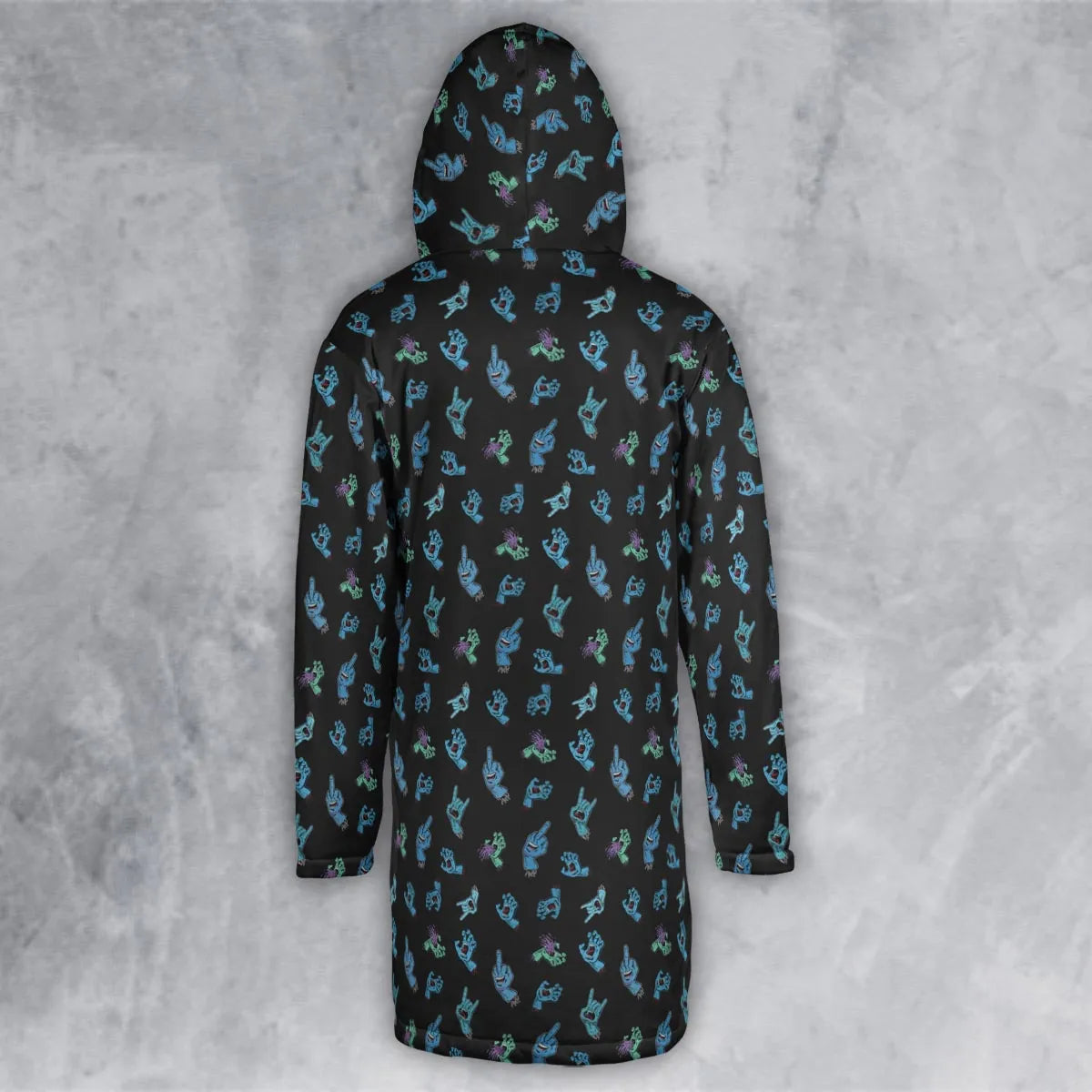 Hooded Cloak Coat - TWZ8143G