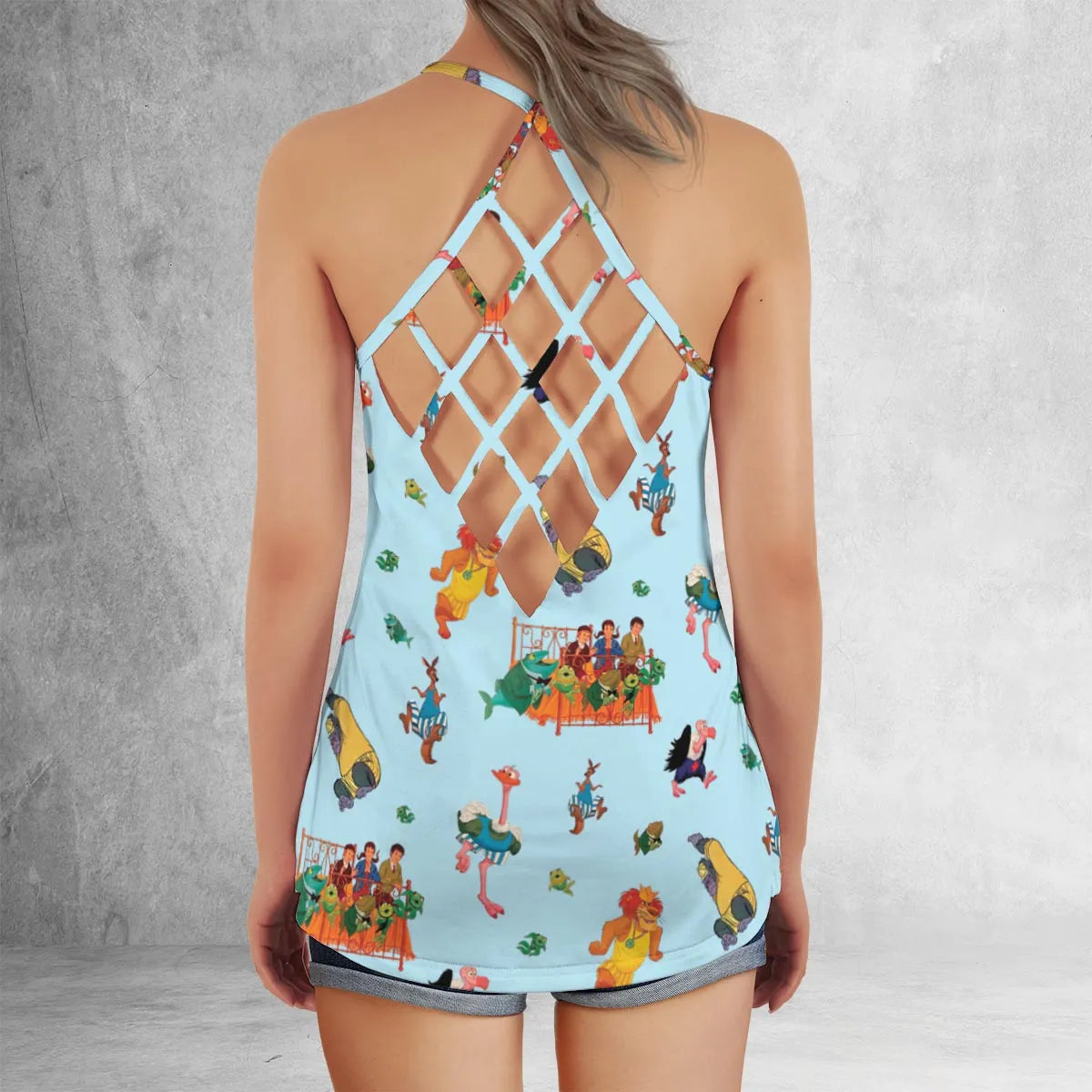 Criss Cross Tank Top - 26XVBA66