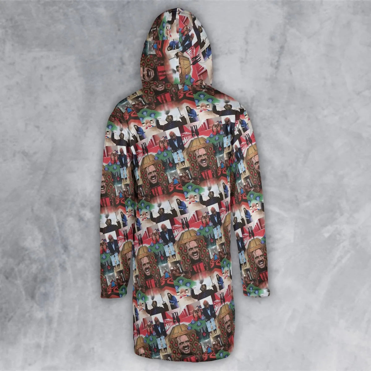 Hooded Cloak Coat - 6GF69J5D