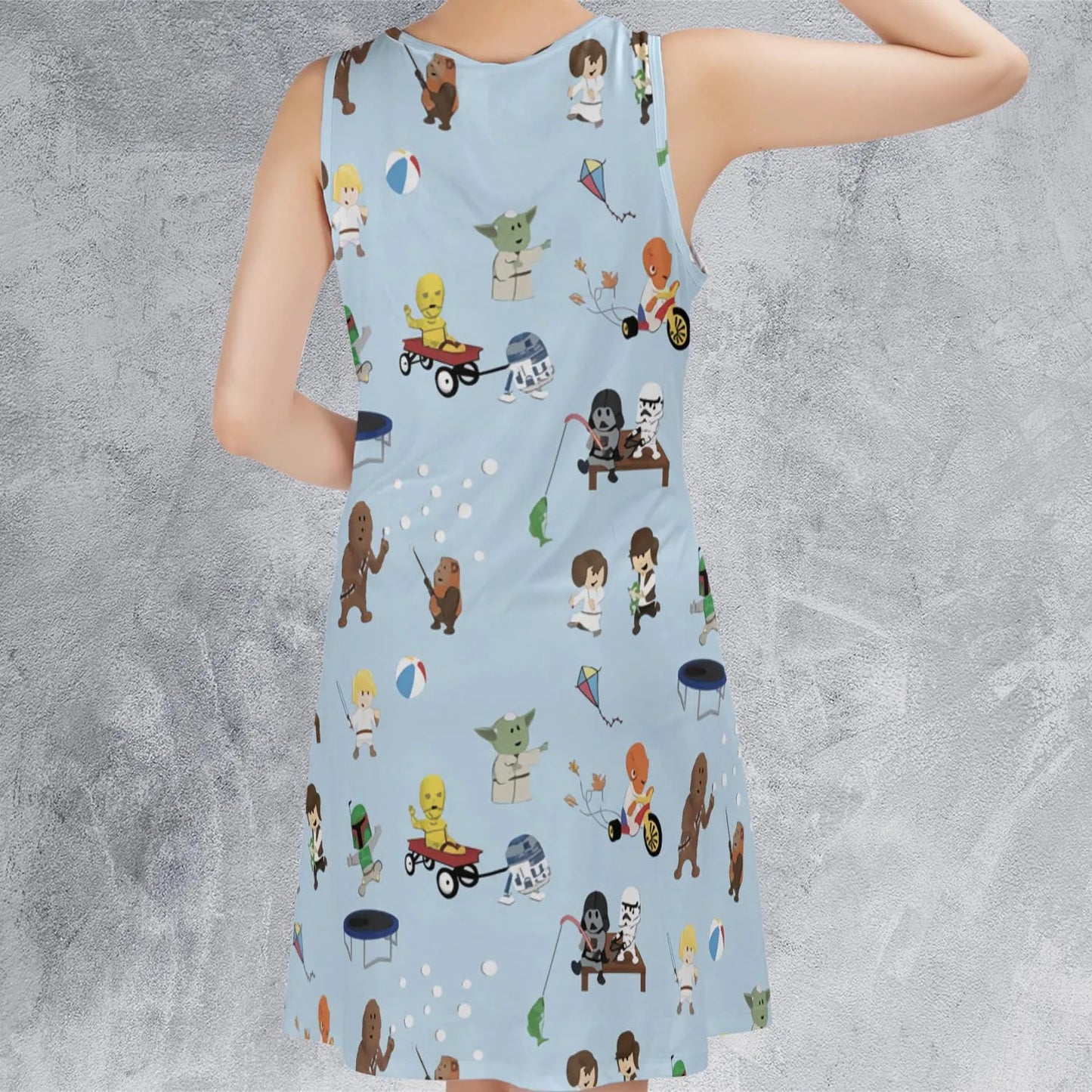 Sleeveless Dress - 5EB2RJ6J