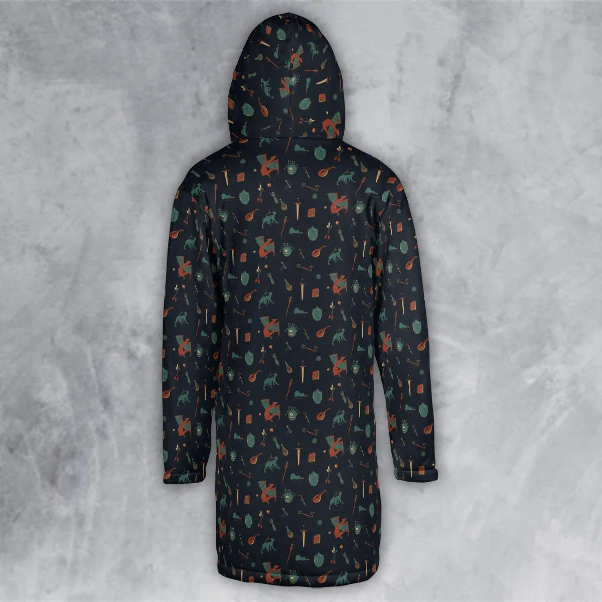 Hooded Cloak Coat - RQT8HBA7