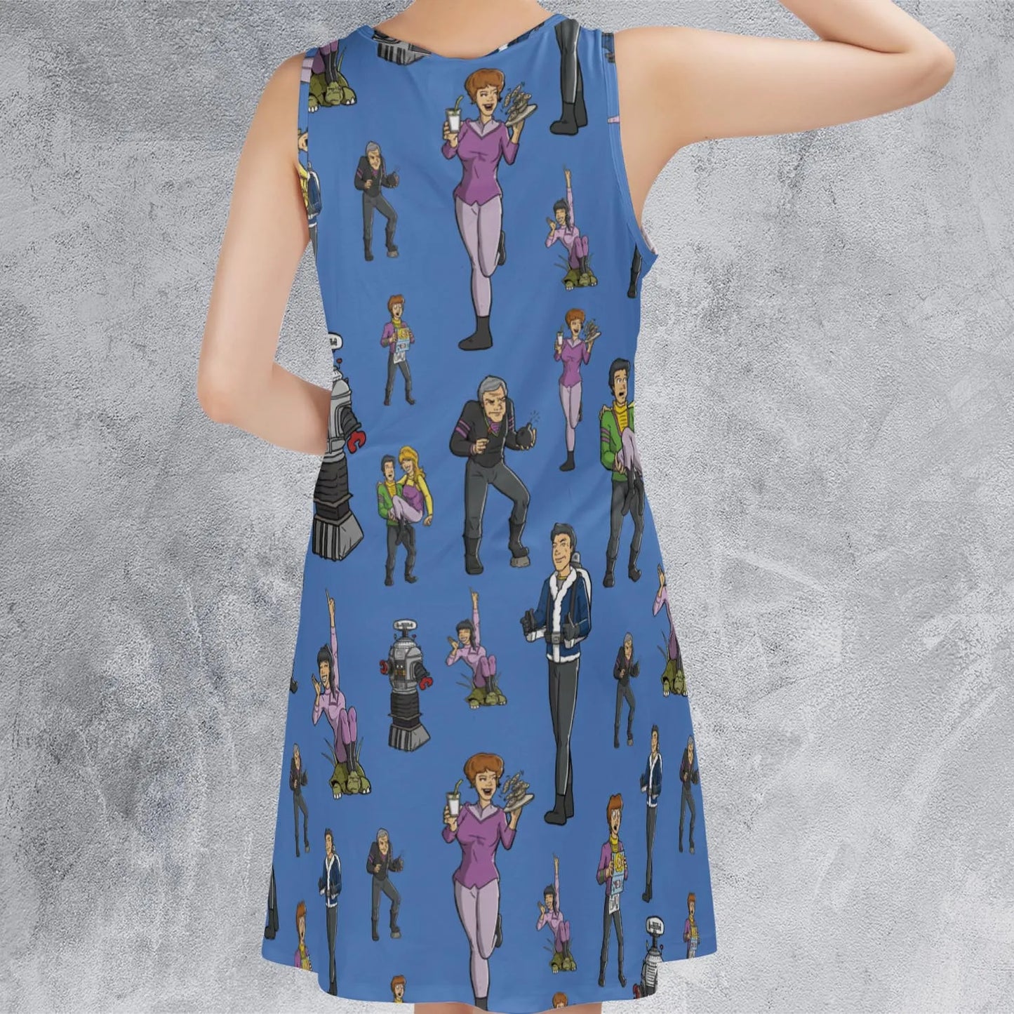 Sleeveless Dress - BTFYXHQN