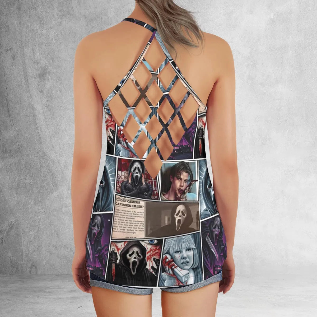 Criss Cross Tank Top - PB283X78