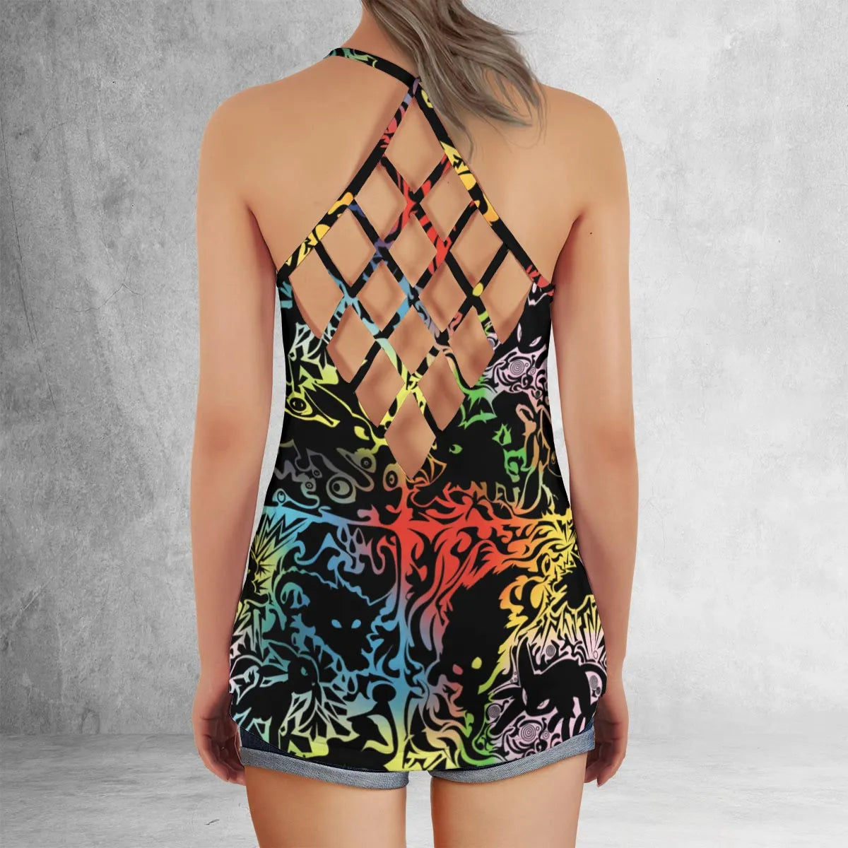 Criss Cross Tank Top - WM7UBQTM