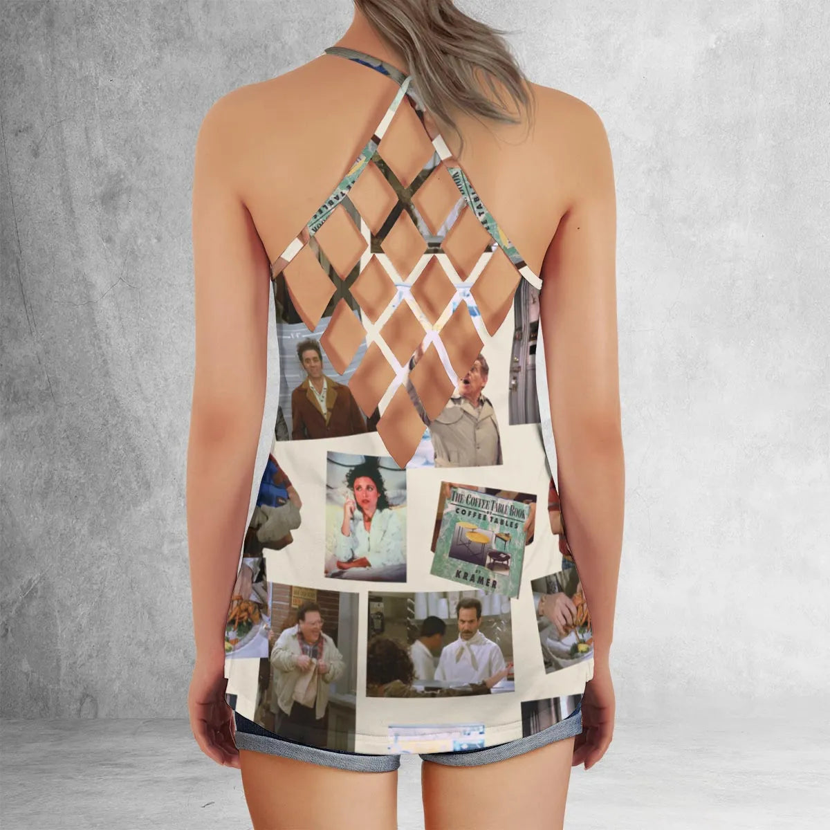 Criss Cross Tank Top - XGCZXGZN