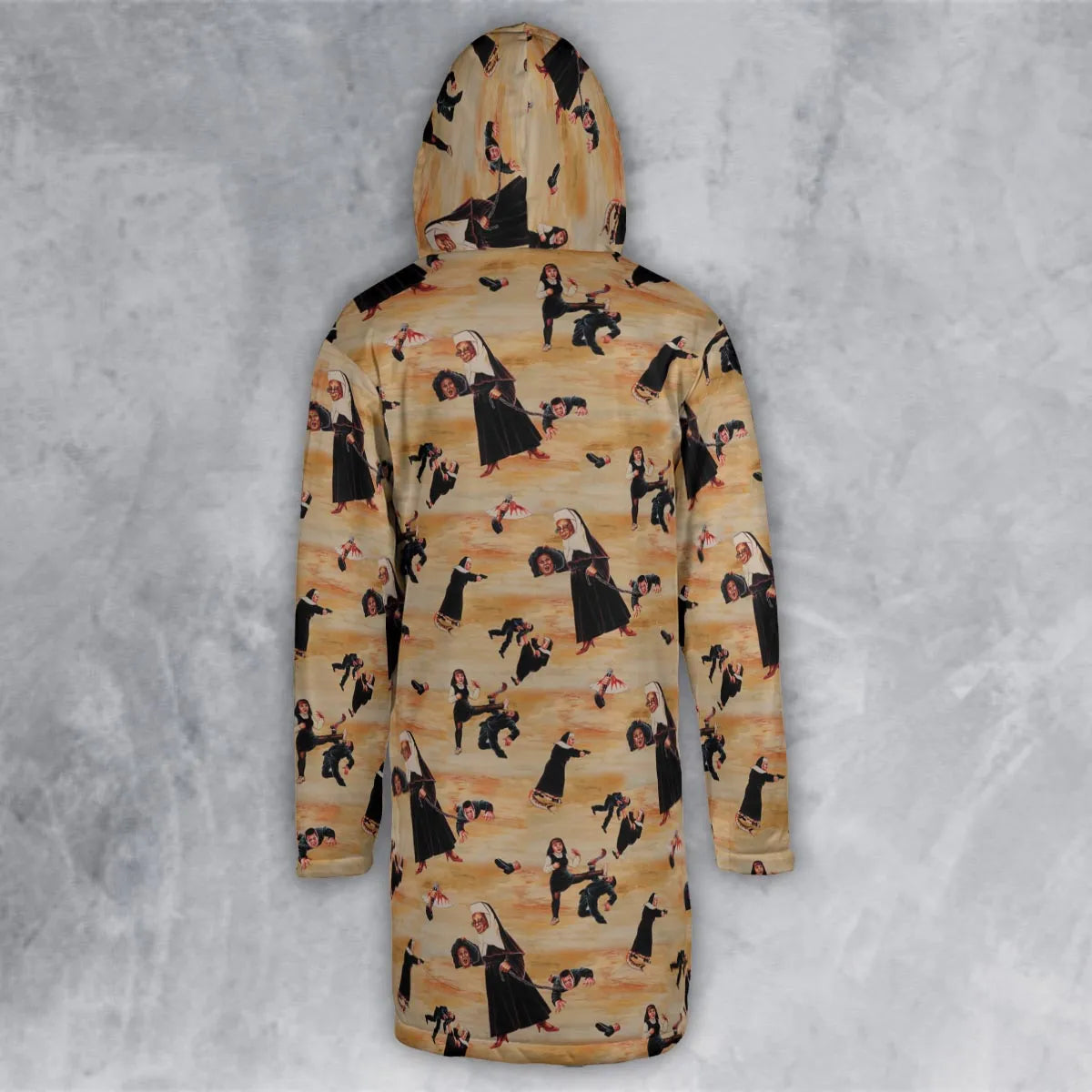 Hooded Cloak Coat - 2QWH3CU3