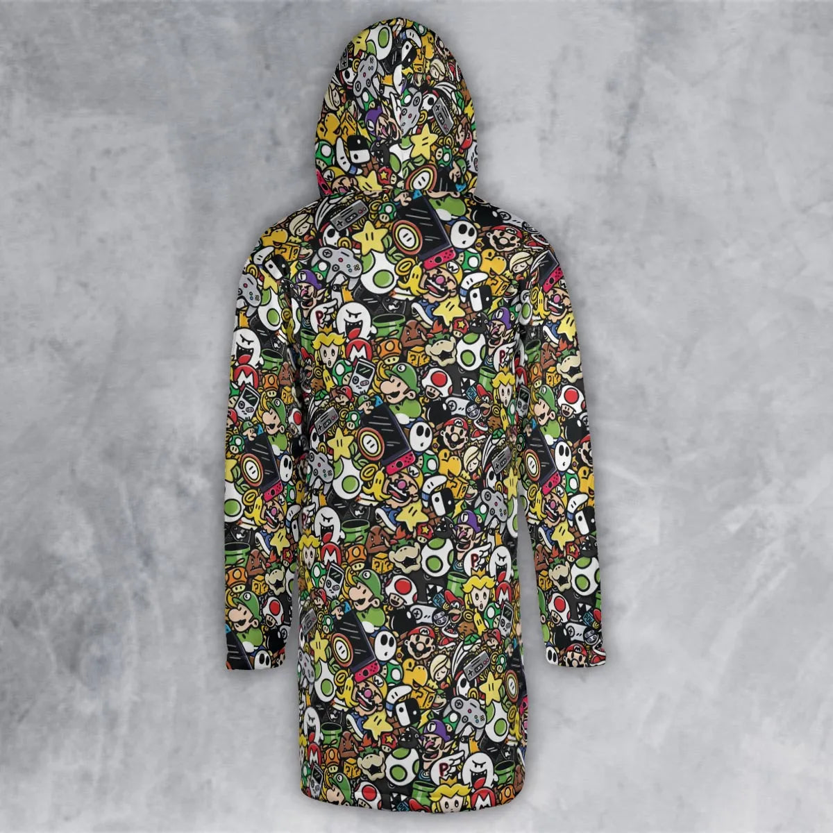 Hooded Cloak Coat - 8VMQ81WH