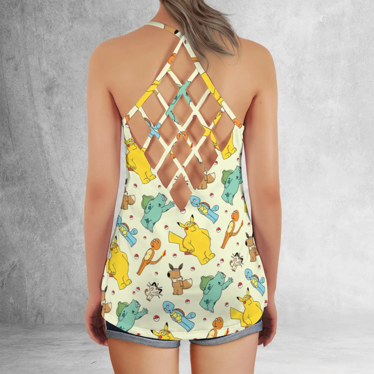 Criss Cross Tank Top - MVTVSX43