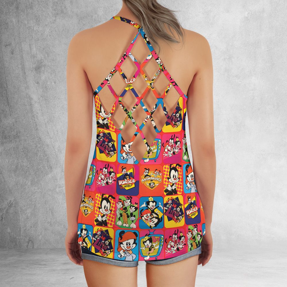 Criss Cross Tank Top - 9S6UG6X4 - - 3