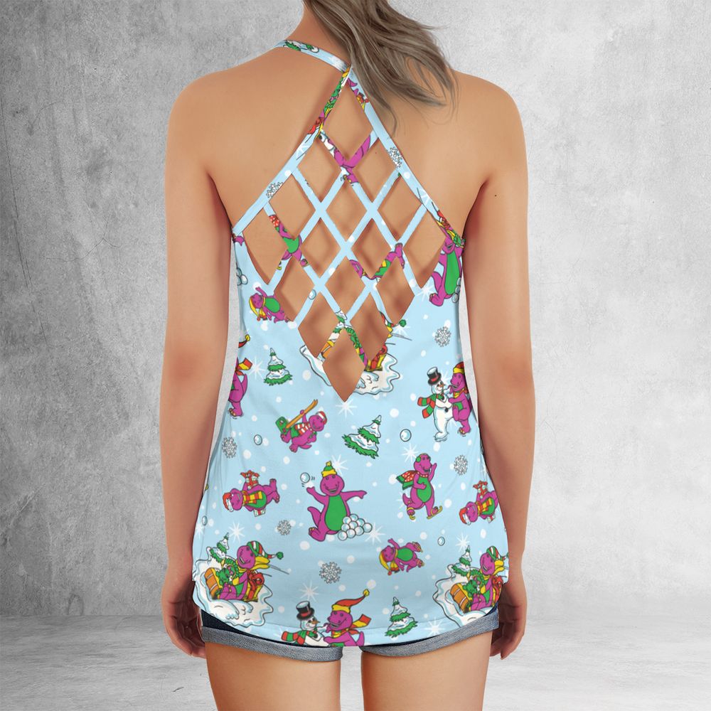 Barney and friend Criss Cross Tank Top - - 3