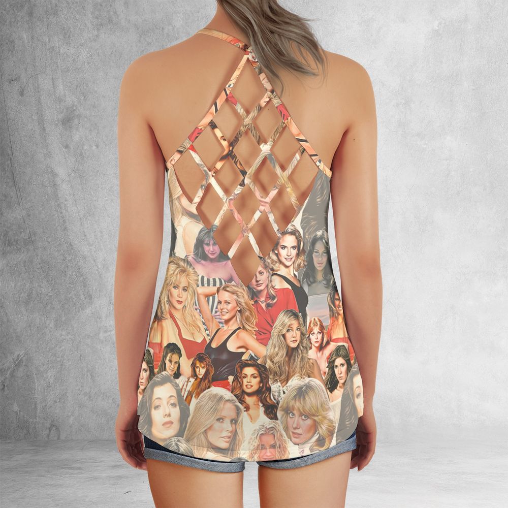Criss Cross Tank Top - R43EJ4KZ - - 3
