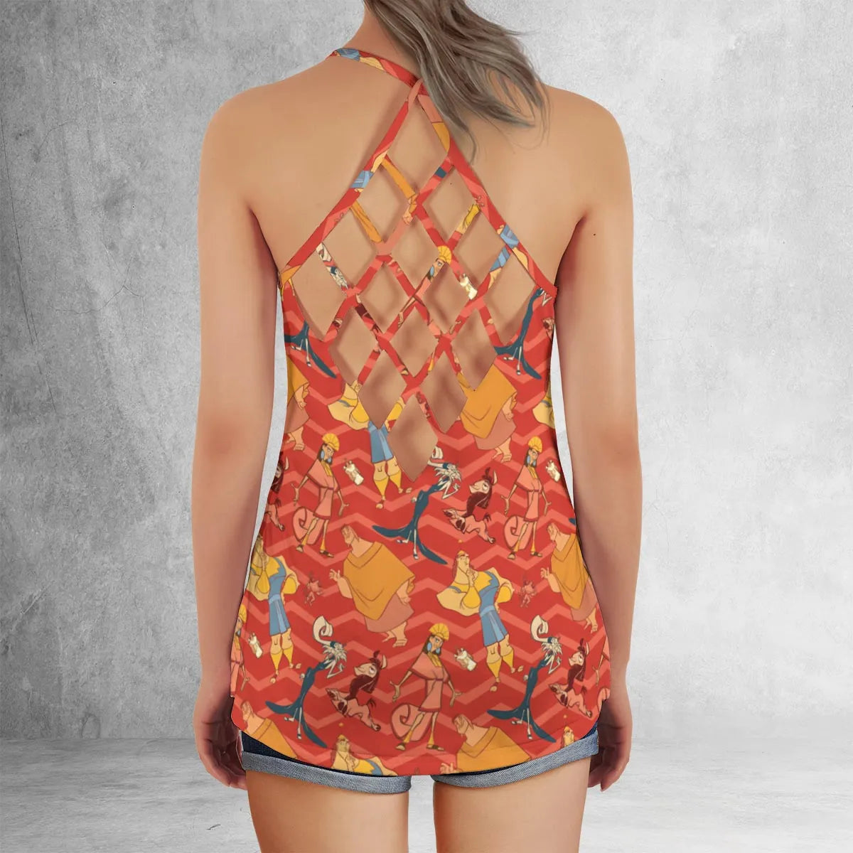 Criss Cross Tank Top - G1XN9KHT