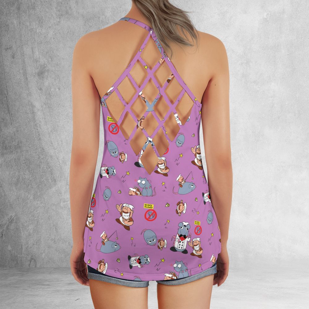 Criss Cross Tank Top - MPVGCFS5 - - 3