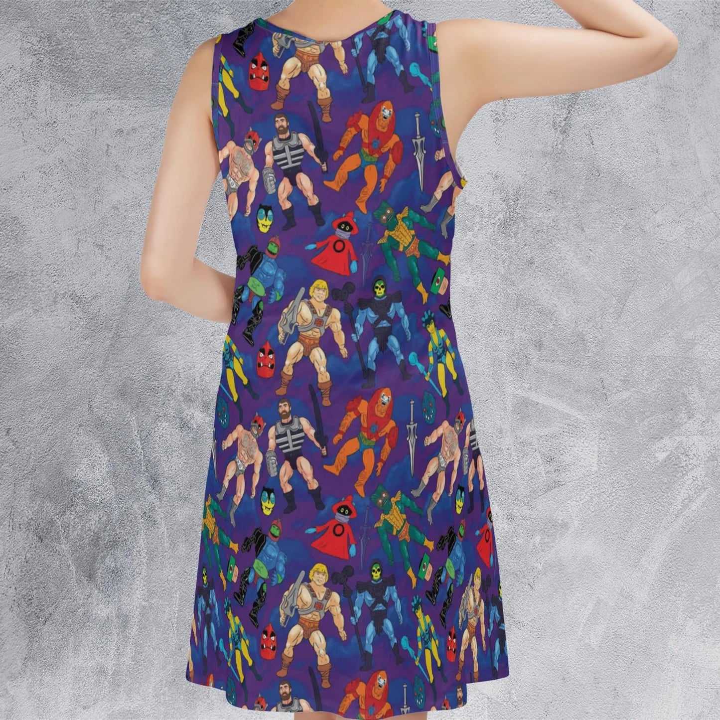 Sleeveless Dress - A8ZE9L6C
