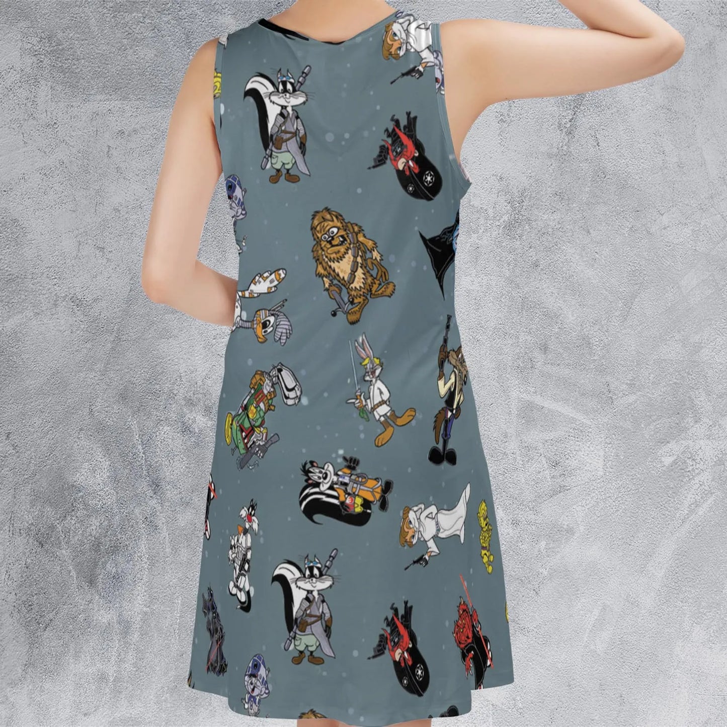 Sleeveless Dress - CYEXZLQT