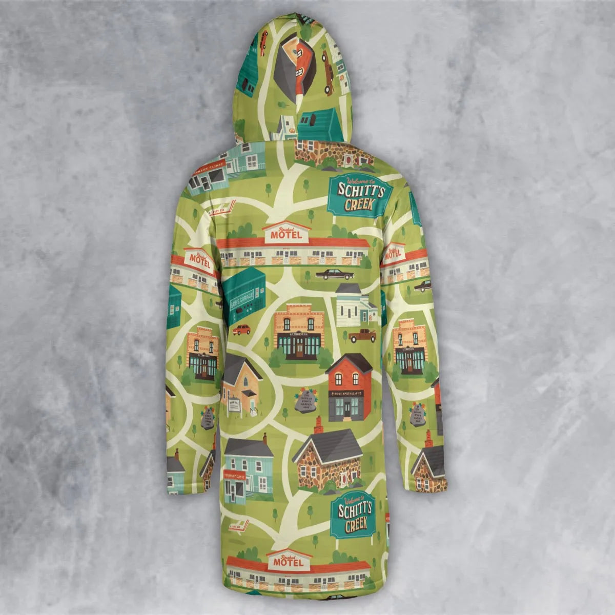 Hooded Cloak Coat - 3XGP1AYB