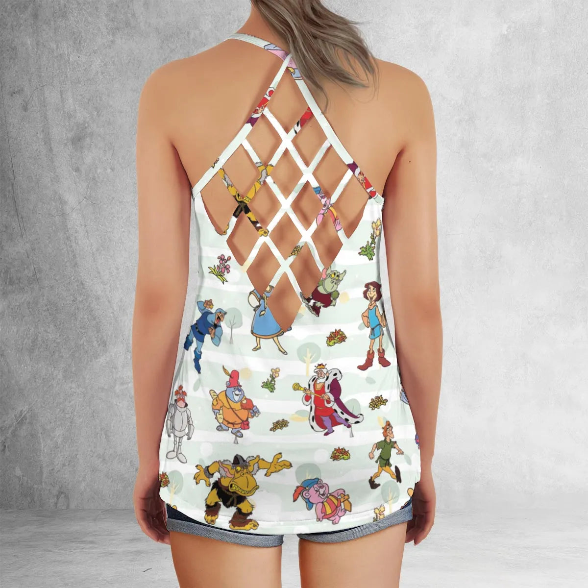 Criss Cross Tank Top - M916S6HC