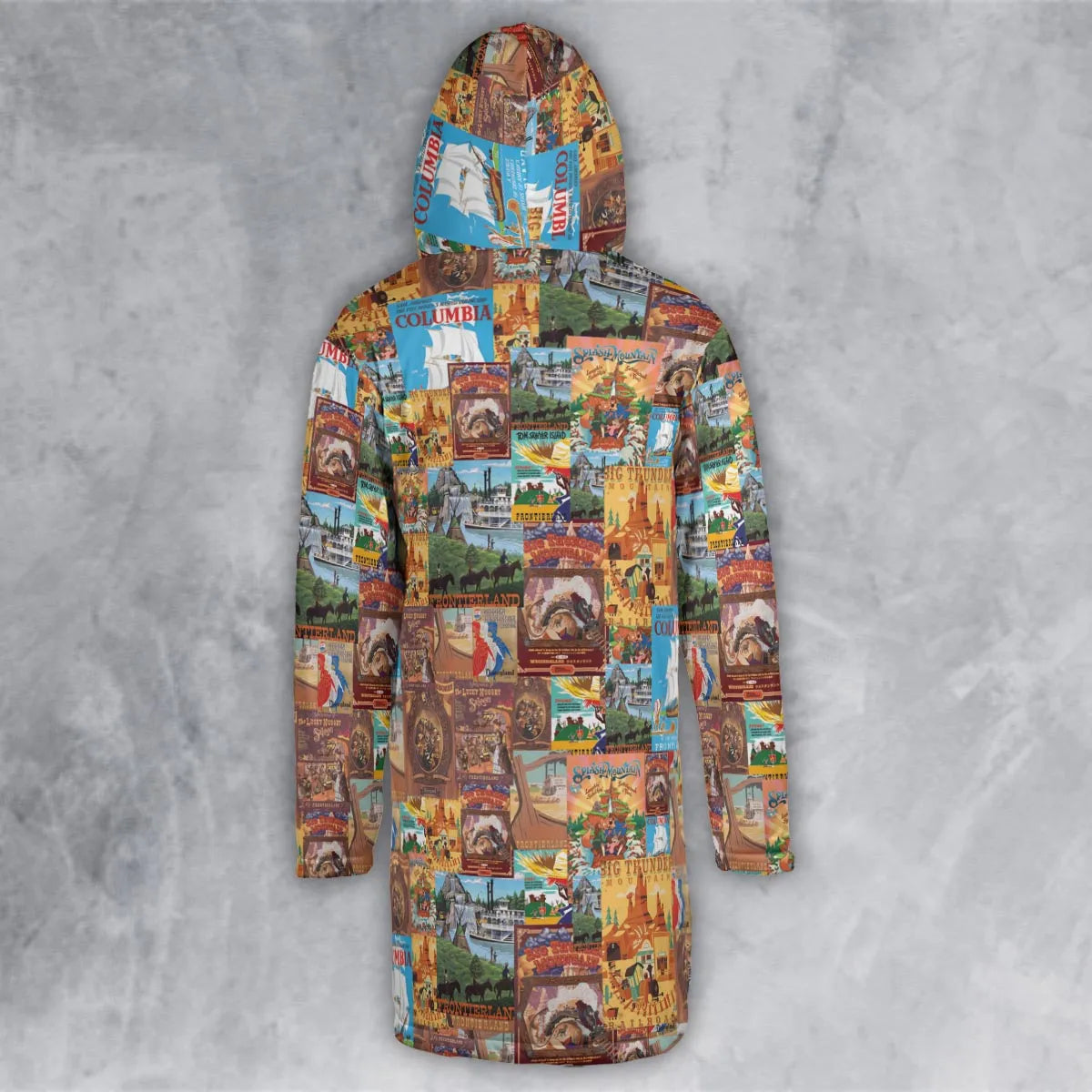 Hooded Cloak Coat - QZFRFP6K