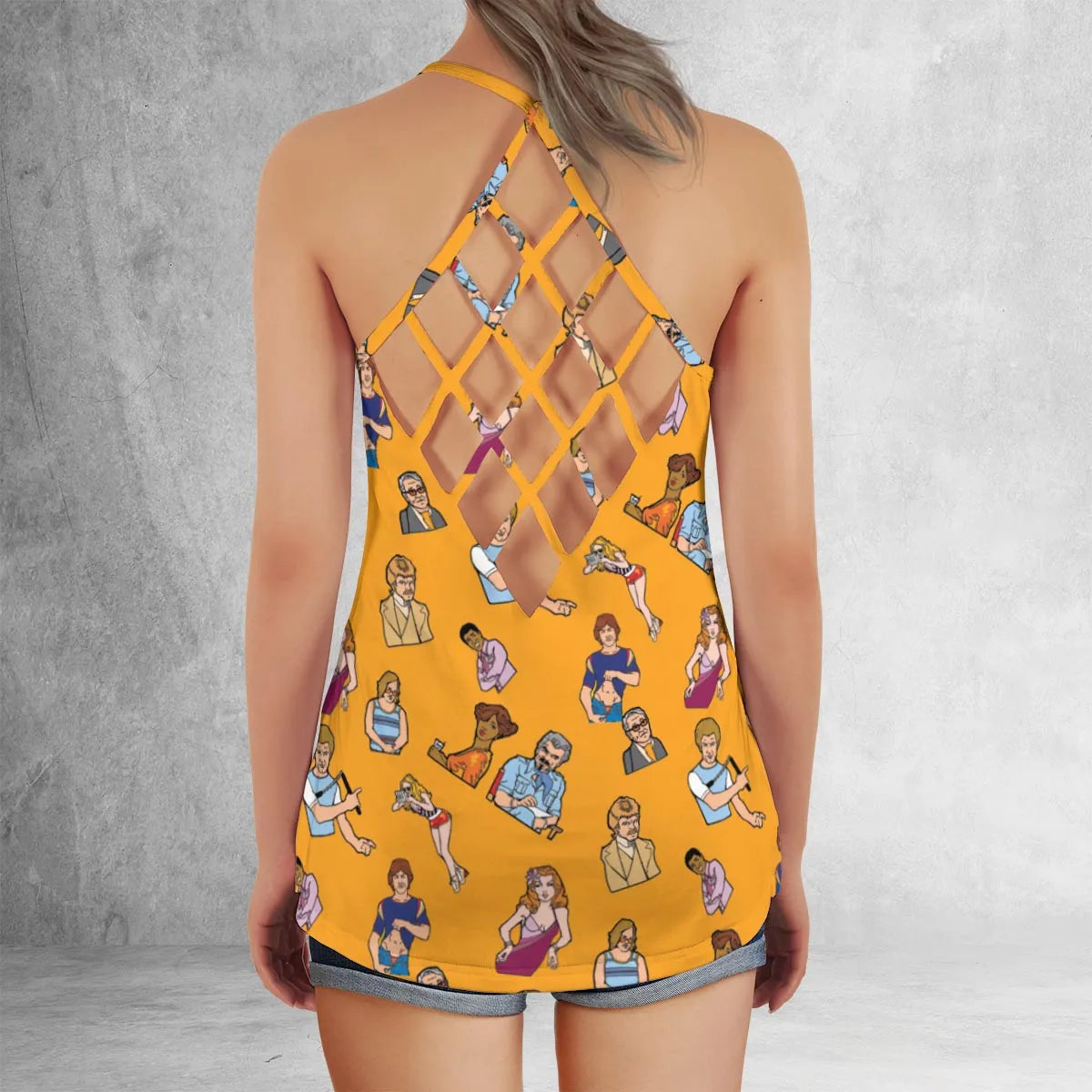 Criss Cross Tank Top - LMUGXLMT