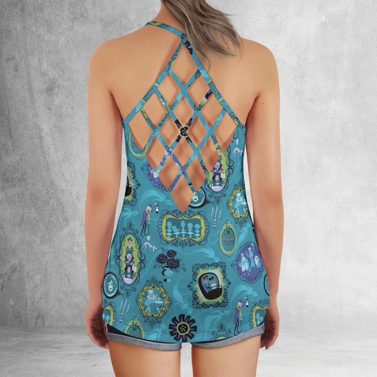 Criss Cross Tank Top - 2ANWPAGM