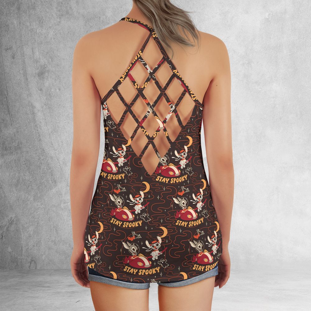 Criss Cross Tank Top - ZSGXYRTM - - 3