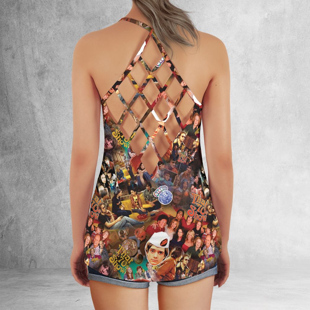 Criss Cross Tank Top - GX8J92HE - - 3