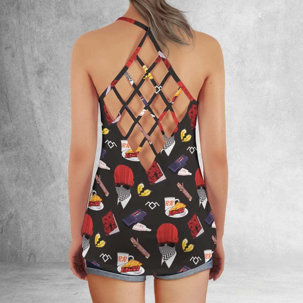 Criss Cross Tank Top - HMLXRK6S