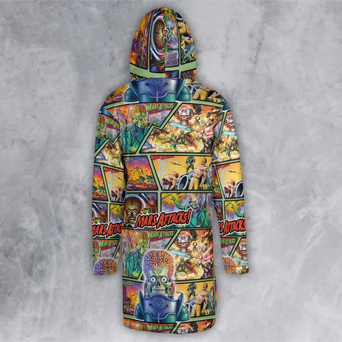 Hooded Cloak Coat - 2XDRUD3X