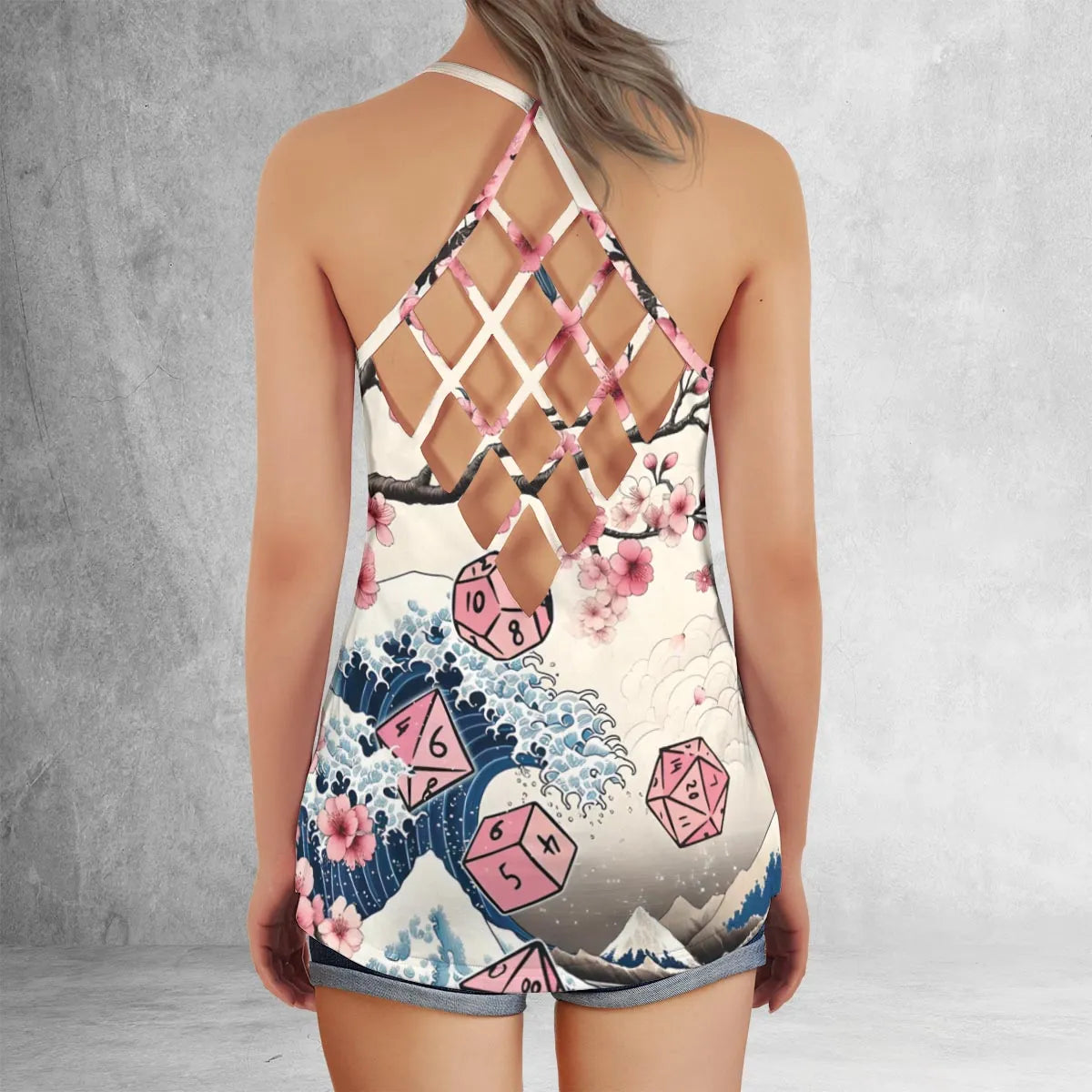 Criss Cross Tank Top - YGRUMDM4