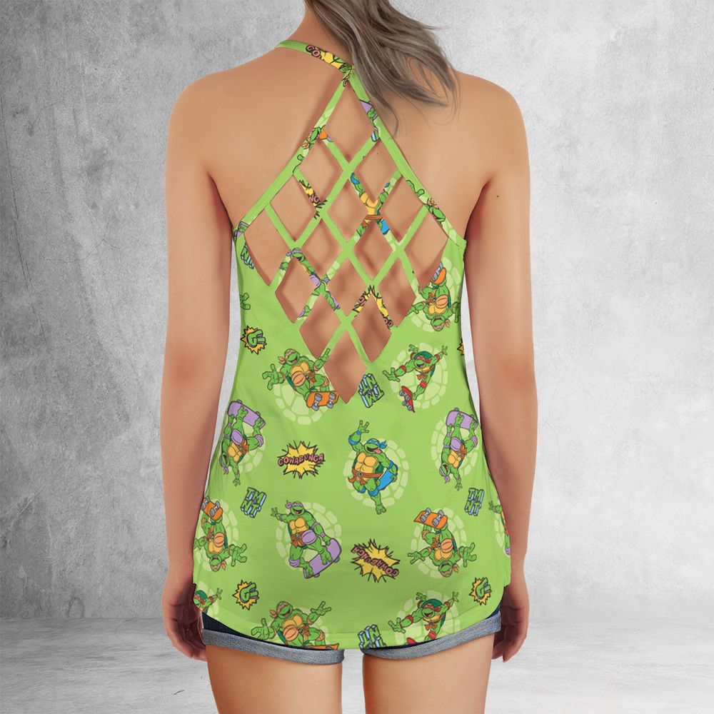 Criss Cross Tank Top - GNKKUND4 - - 3