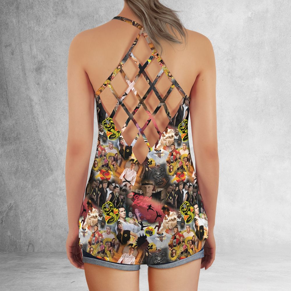 Criss Cross Tank Top - H4JF1Q44 - - 3