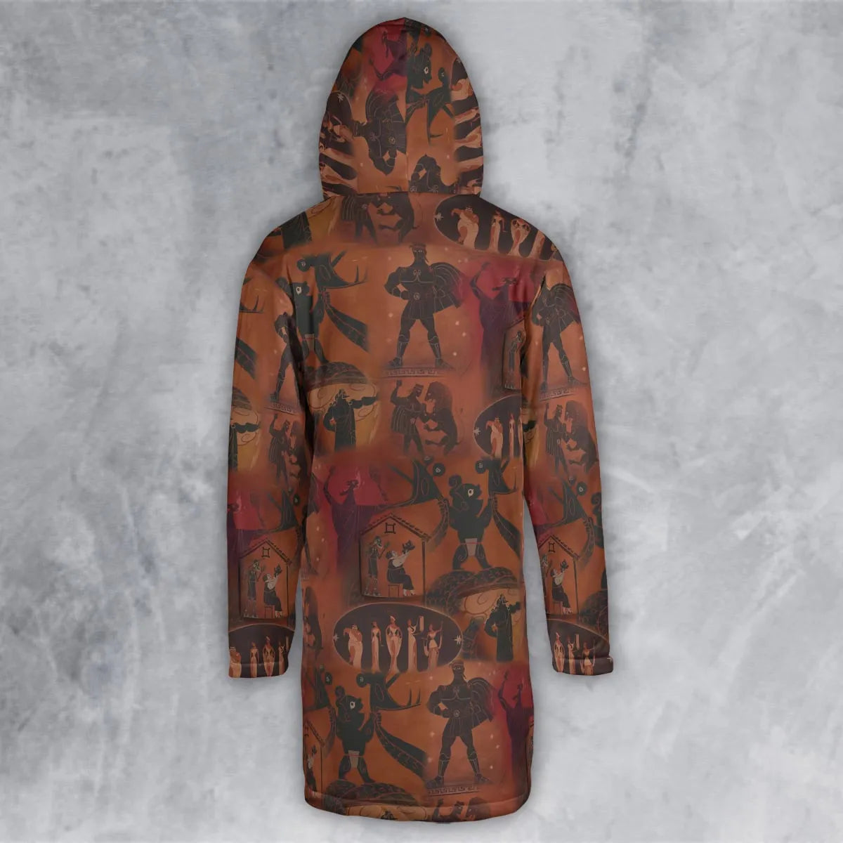 Hooded Cloak Coat - AGK94XUZ