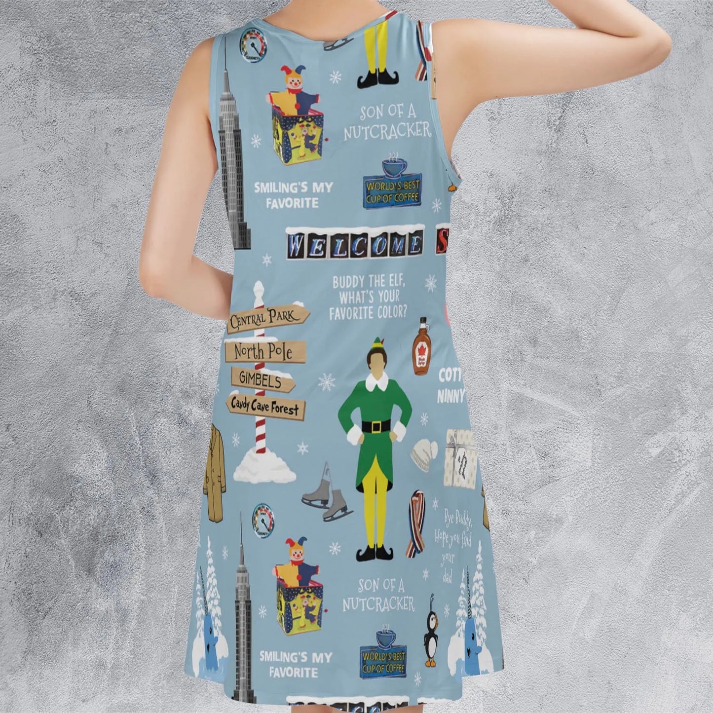 Sleeveless Dress - YA2VMU35