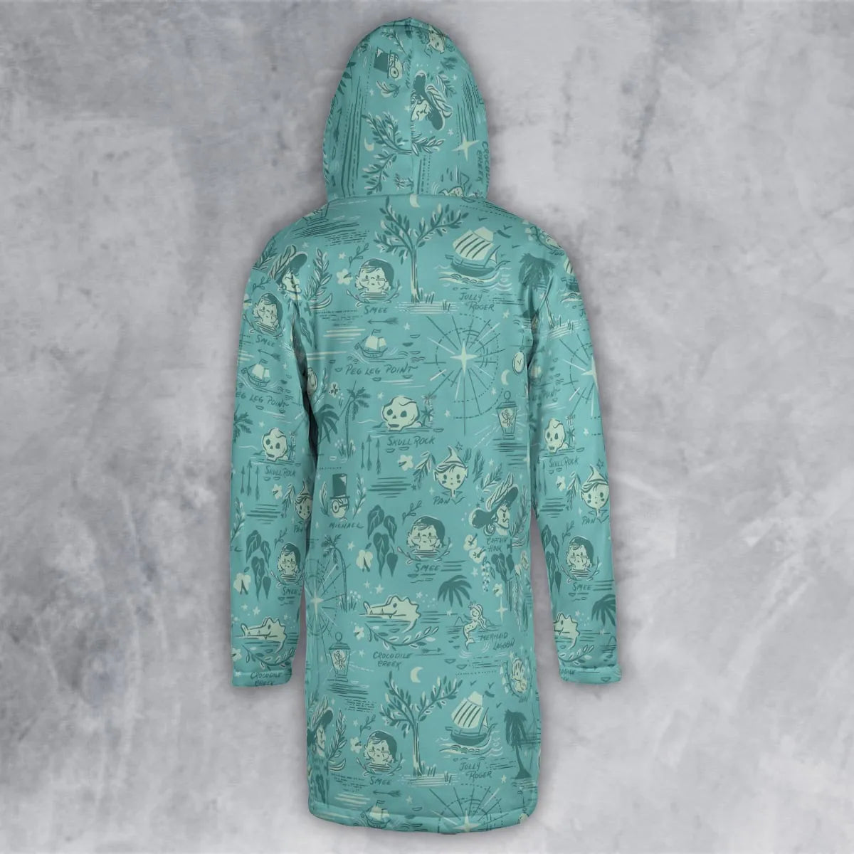 Hooded Cloak Coat - NN235RUB