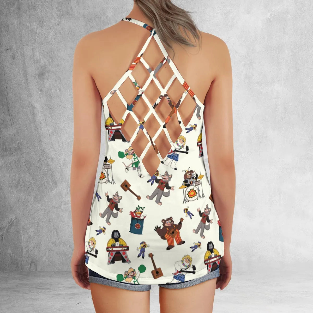 Criss Cross Tank Top - 54LFANLA