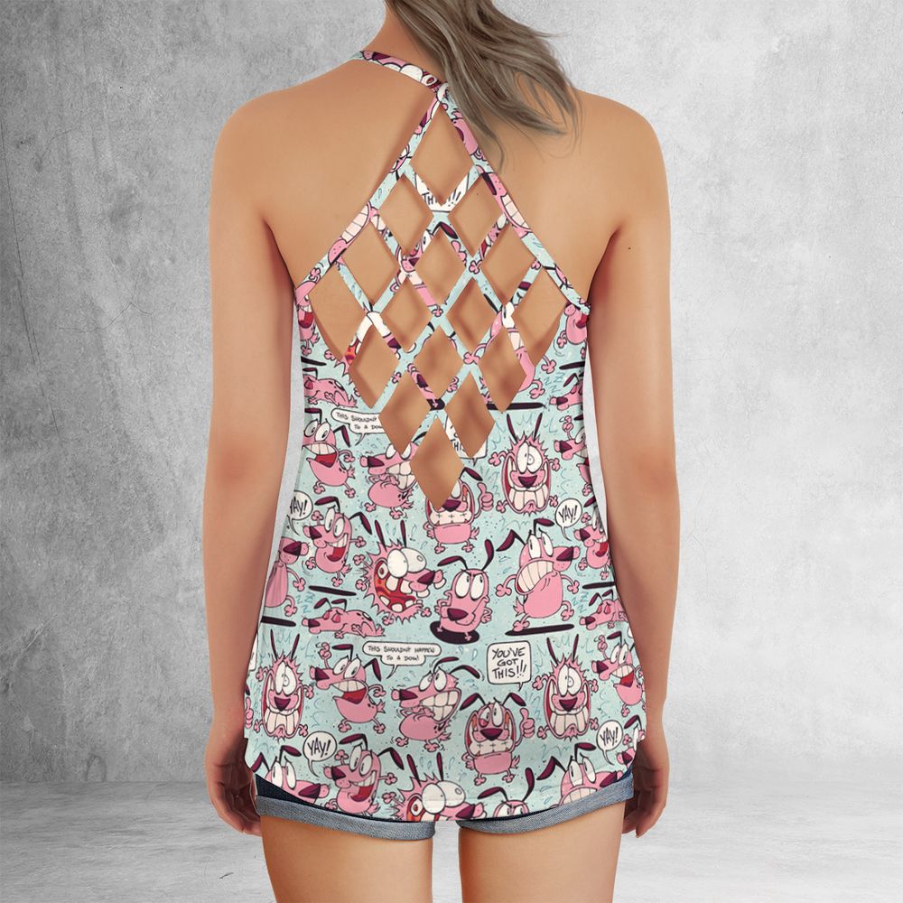 Criss Cross Tank Top - 5B3A4Z5L - - 3