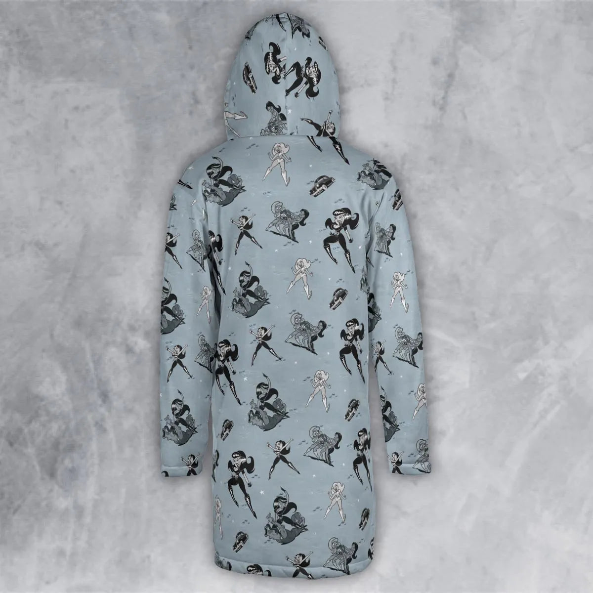 Hooded Cloak Coat - 2WVP5M5T