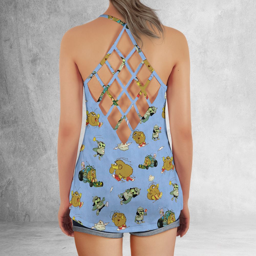Criss Cross Tank Top - K3VPXKLZ - - 3