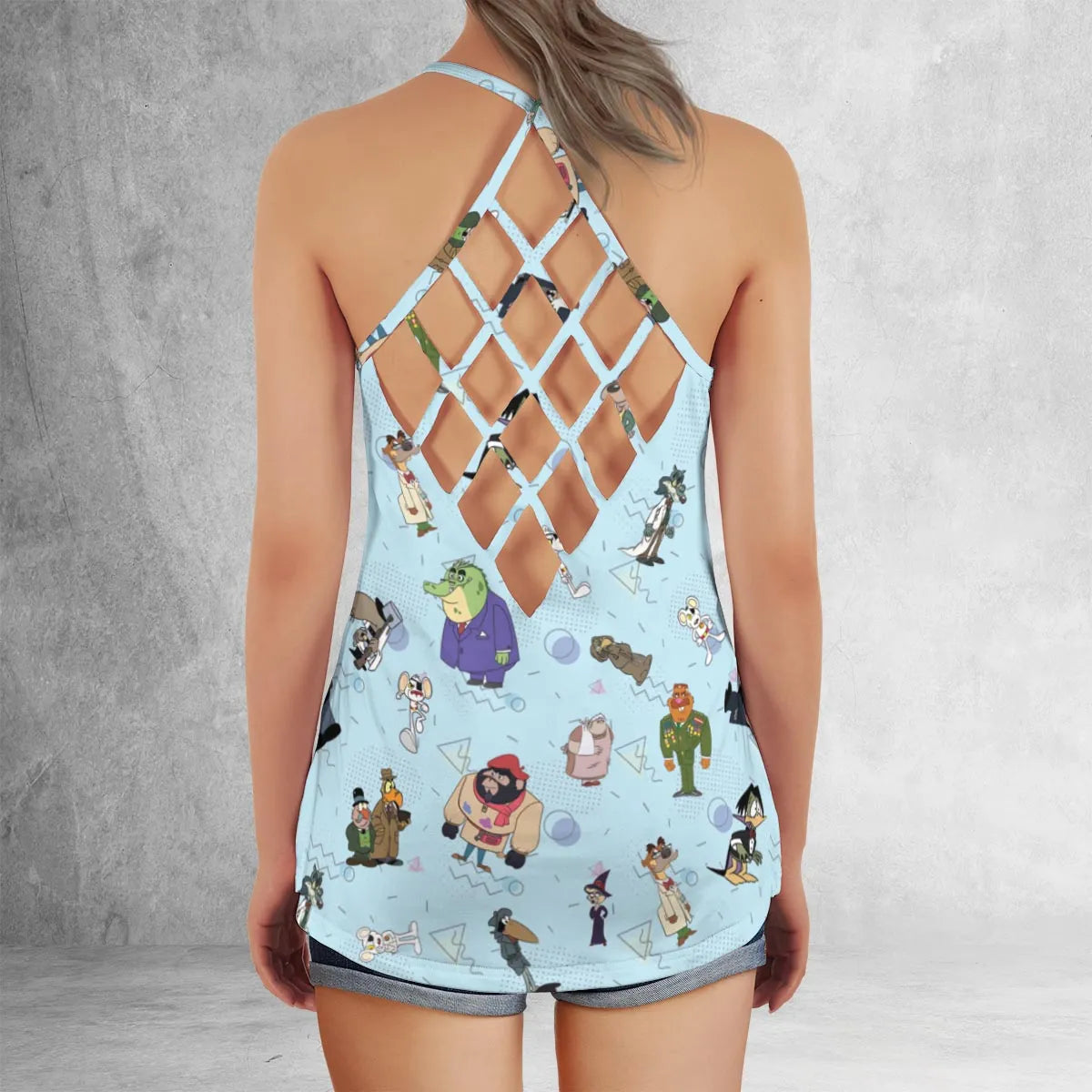 Criss Cross Tank Top - E11BYLQJ
