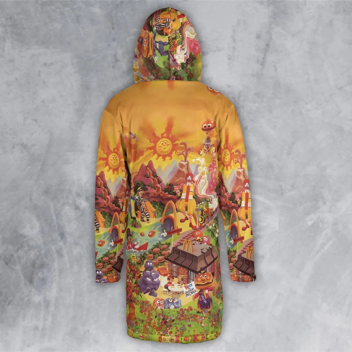 Hooded Cloak Coat - 7EA4U5XC