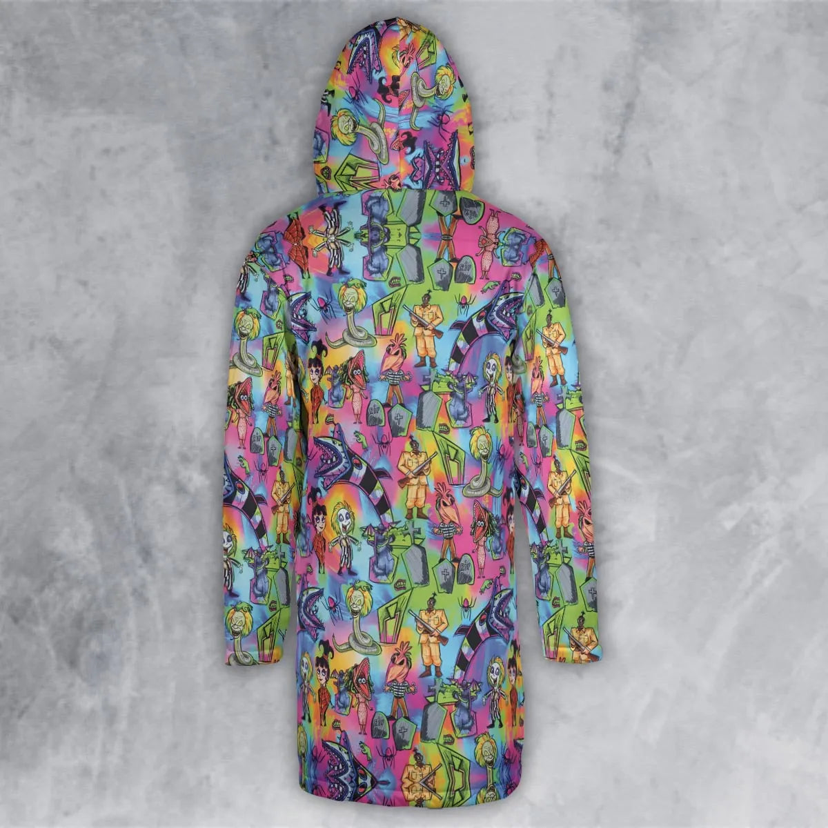 Hooded Cloak Coat - 4YE4LGFC