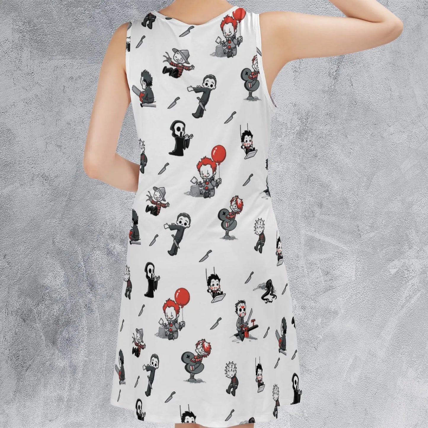 Sleeveless Dress - X9EGX2AF