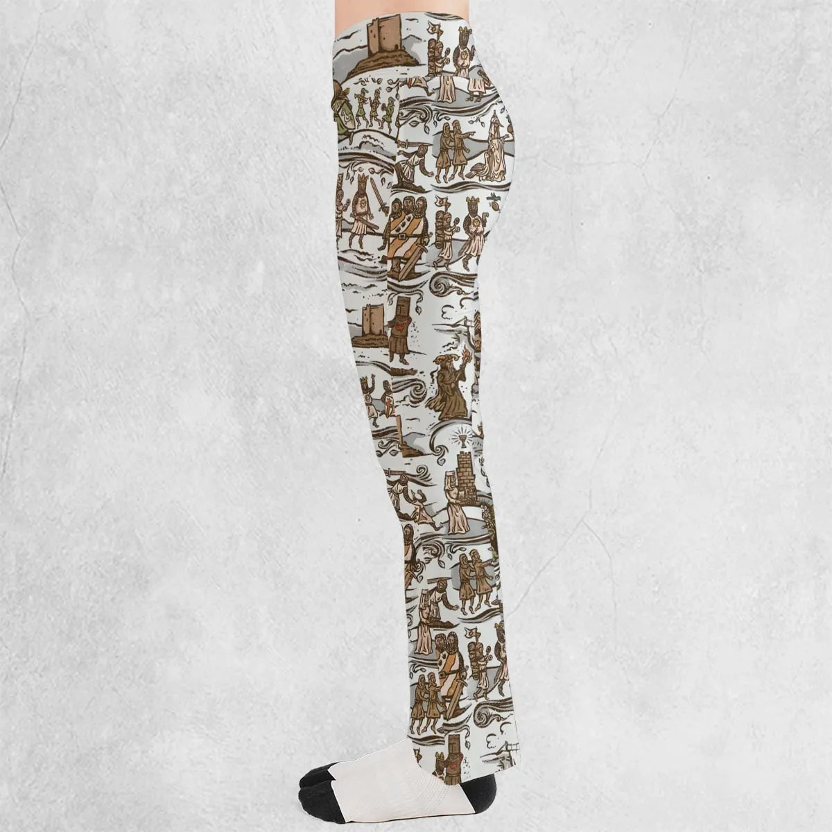 Flare Leggings - BRNRQPGT