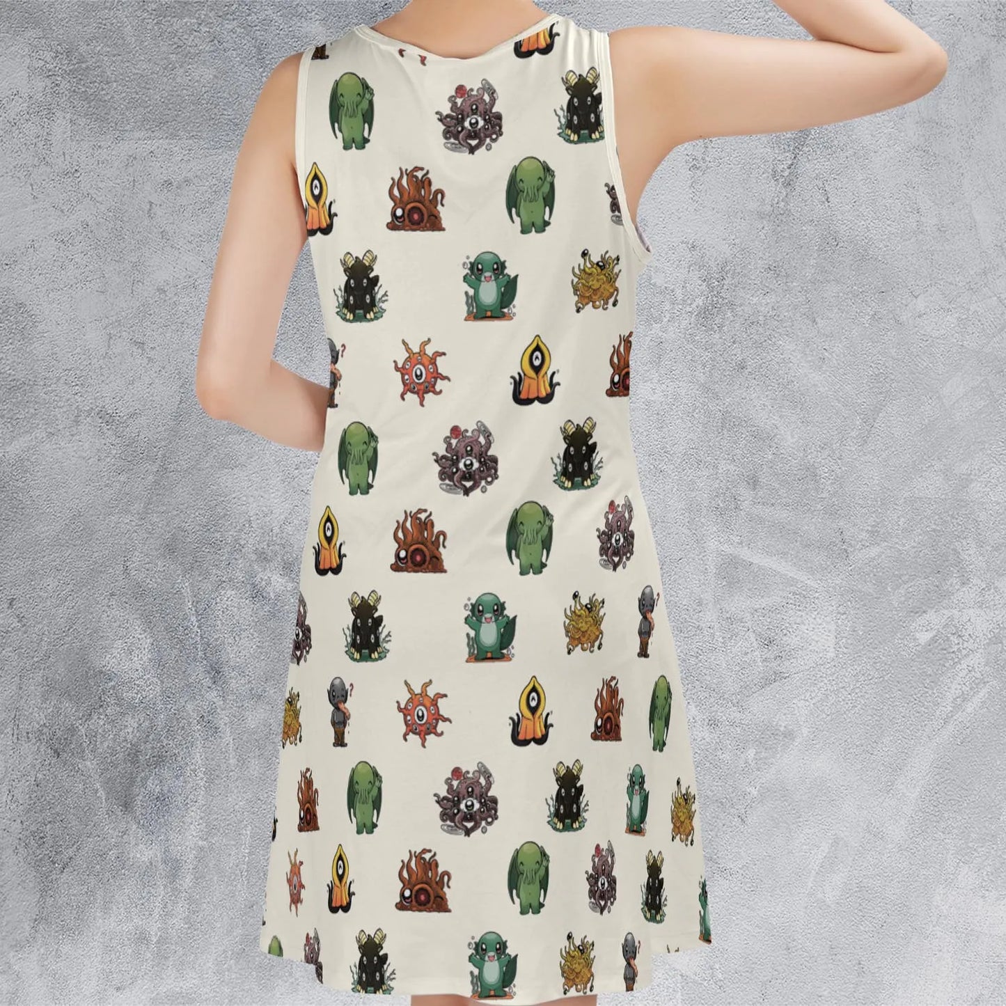 Sleeveless Dress - BKBL4HE2